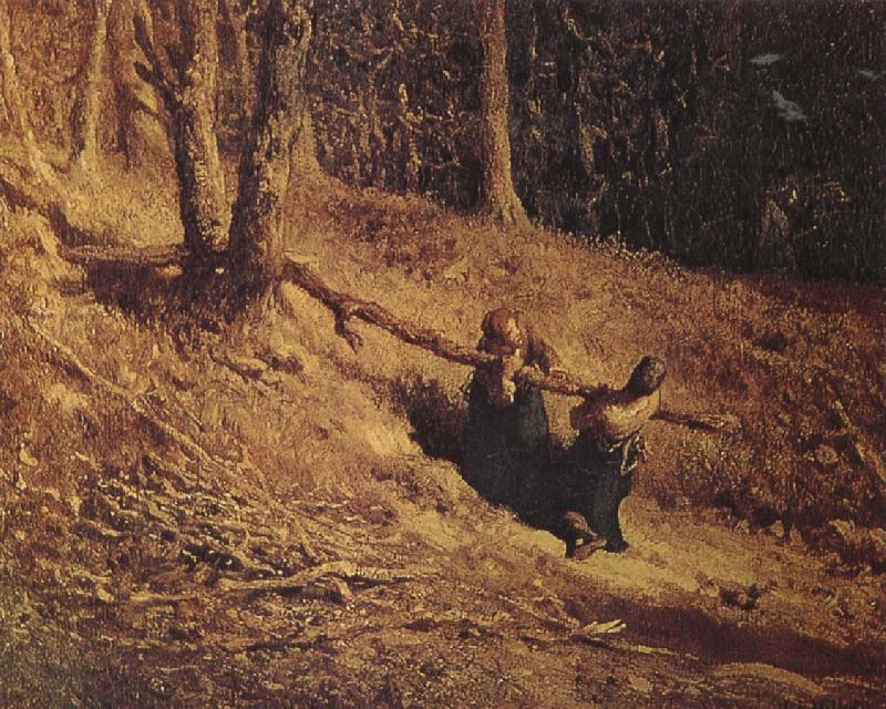 Jean Francois Millet Women in the forest Spain oil painting art